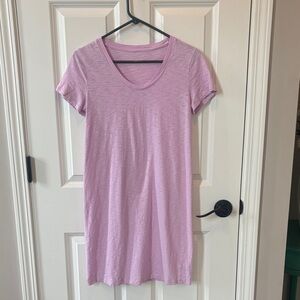 Universal Thread Light Purple Short Sleeve Tee Shirt Dress